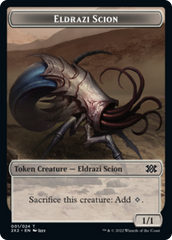 Egg // Eldrazi Scion Double-sided Token [Double Masters 2022 Tokens] | Devastation Store