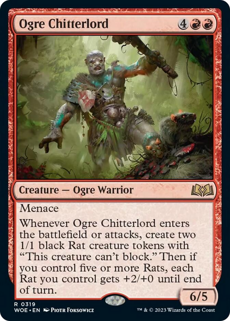Ogre Chitterlord [Wilds of Eldraine] | Devastation Store