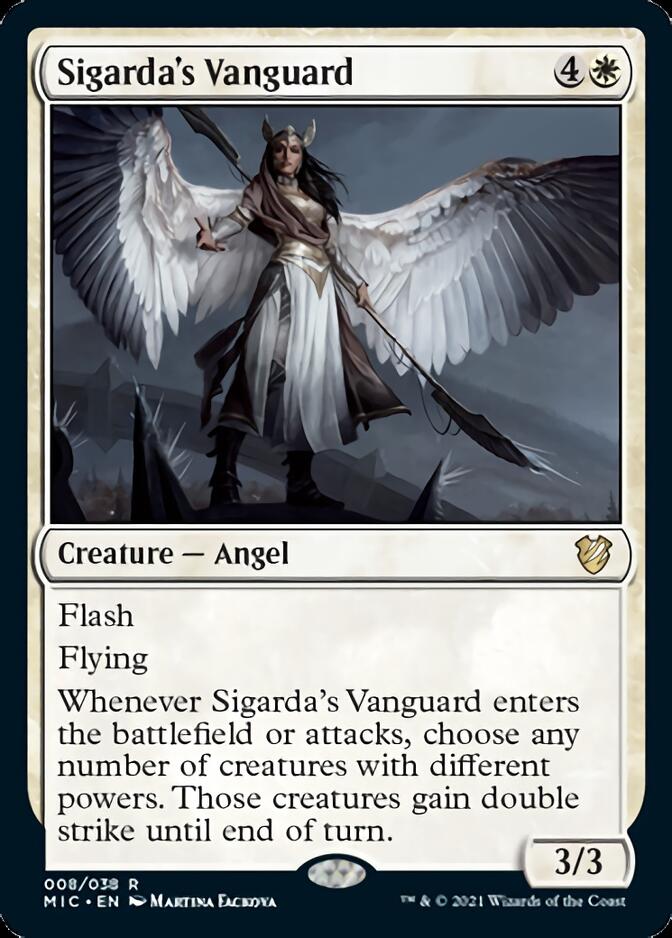 Sigarda's Vanguard [Innistrad: Midnight Hunt Commander] | Devastation Store