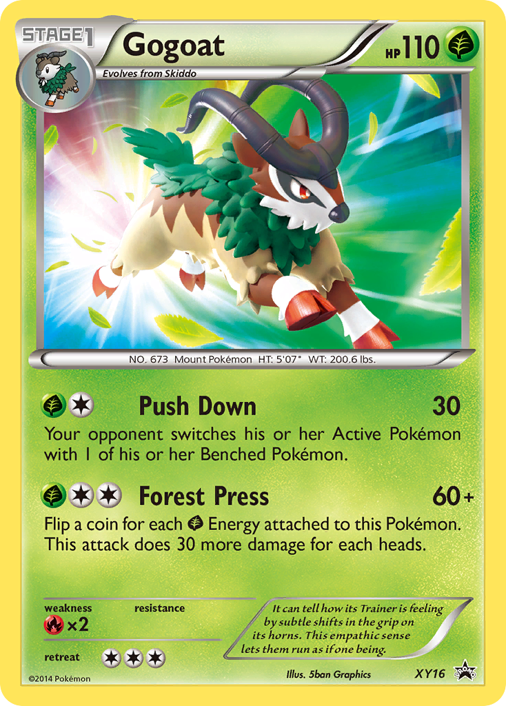 Gogoat (XY16) [XY: Black Star Promos] | Devastation Store