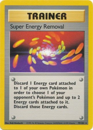Super Energy Removal (79/102) [Base Set Unlimited] | Devastation Store
