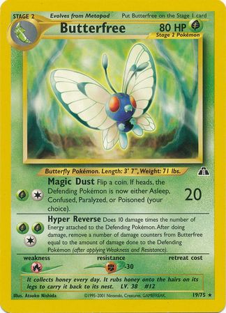 Butterfree (19/75) [Neo Discovery Unlimited] | Devastation Store