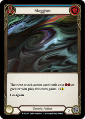 Sloggism (Blue) [WTR223-C] Alpha Print Rainbow Foil - Devastation Store | Devastation Store