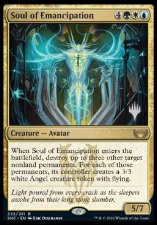 Soul of Emancipation (Promo Pack) [Streets of New Capenna Promos] | Devastation Store