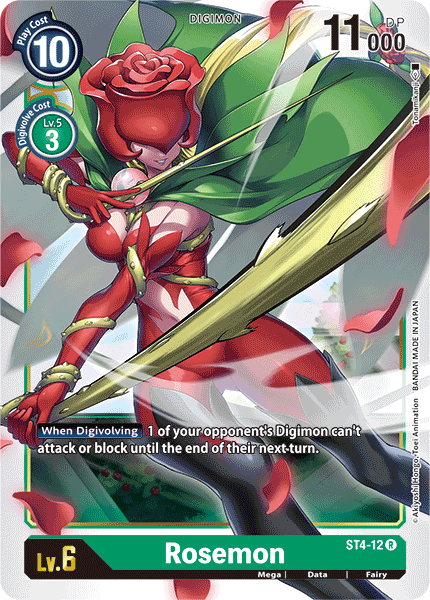 Rosemon [ST4-12] [Starter Deck: Giga Green] | Devastation Store