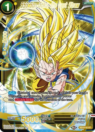 SS3 Son Goku, the Last Straw (Gold Stamped) [SD10-02] | Devastation Store