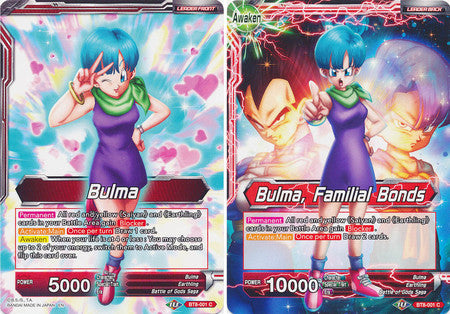 Bulma // Bulma, Familial Bonds [BT8-001] | Devastation Store