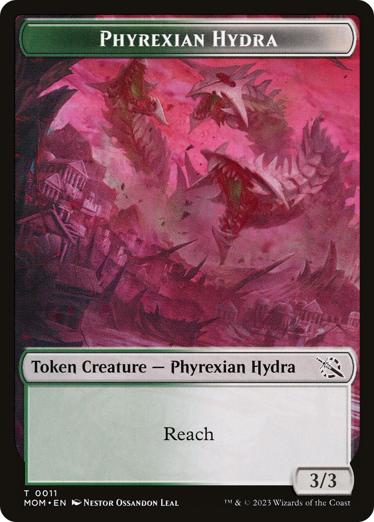 Phyrexian Myr // Phyrexian Hydra (11) Double-Sided Token [March of the Machine Tokens] | Devastation Store