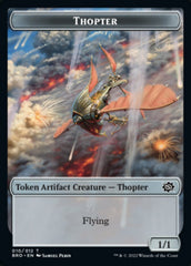 Thopter // Construct (005) Double-Sided Token [The Brothers' War Tokens] | Devastation Store