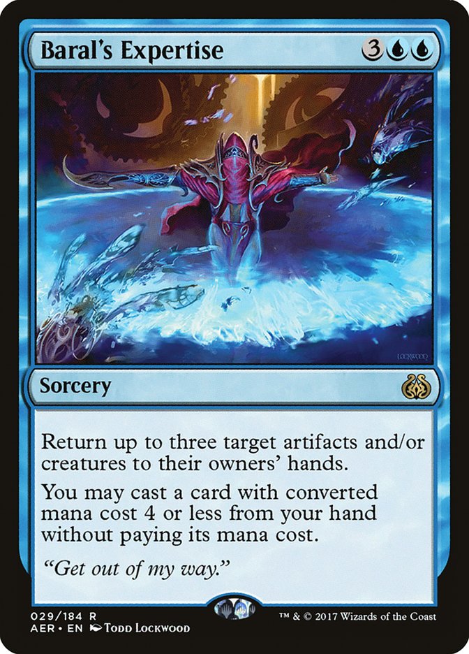 Baral's Expertise [Aether Revolt] | Devastation Store