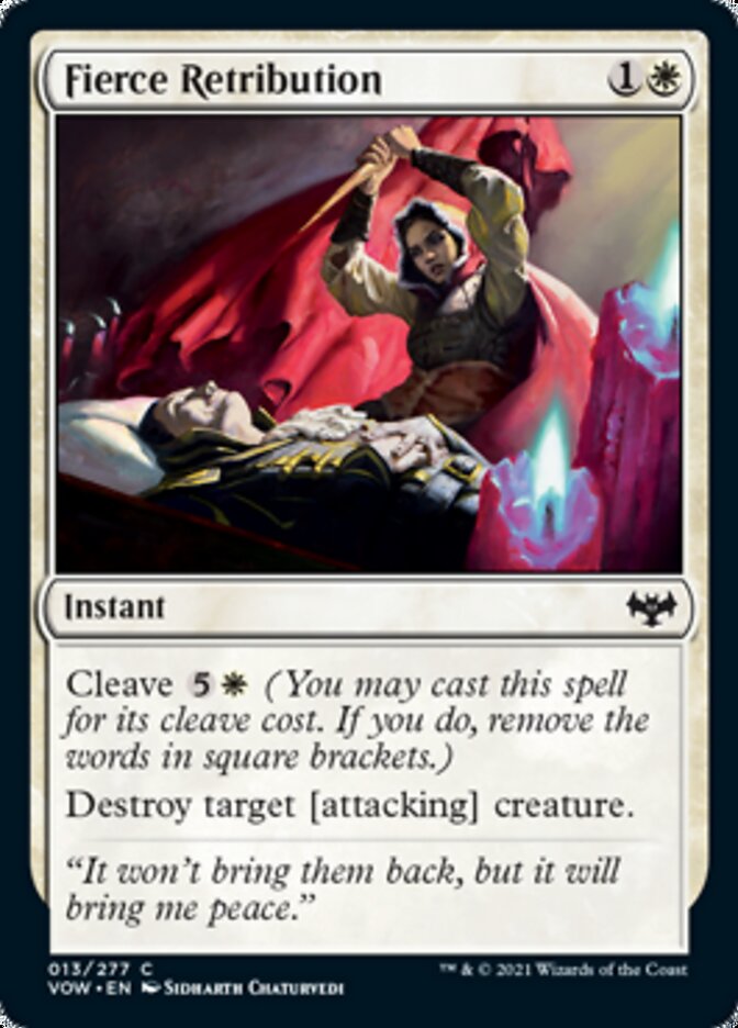 Fierce Retribution [Innistrad: Crimson Vow] | Devastation Store