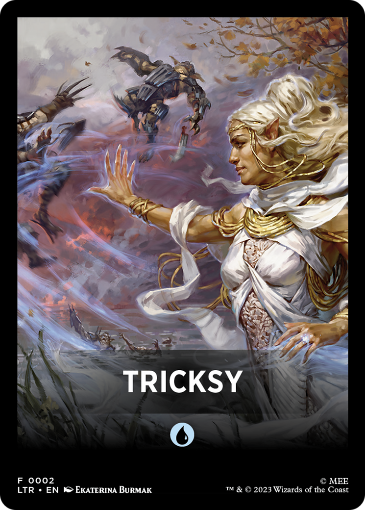 Tricksy Theme Card [The Lord of the Rings: Tales of Middle-Earth Tokens] | Devastation Store