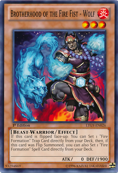 Brotherhood of the Fire Fist - Wolf [LTGY-EN026] Common | Devastation Store
