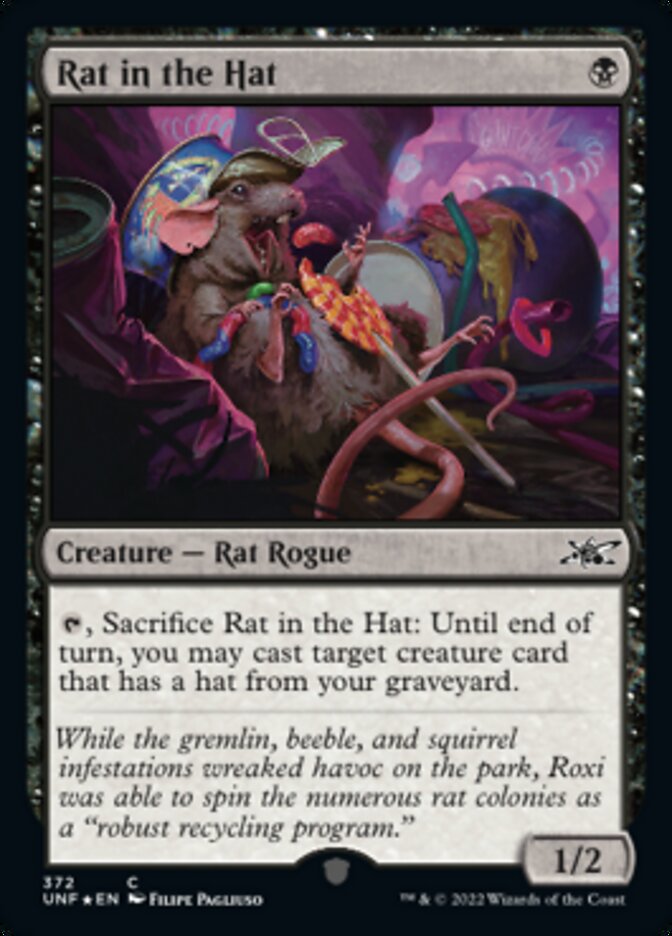 Rat in the Hat (Galaxy Foil) [Unfinity] | Devastation Store