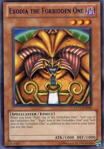 Exodia the Forbidden One (Purple) [DL11-EN006] Rare | Devastation Store