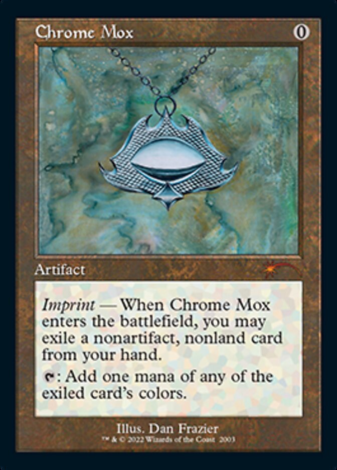 Chrome Mox (Retro) [Secret Lair 30th Anniversary Countdown Kit] | Devastation Store