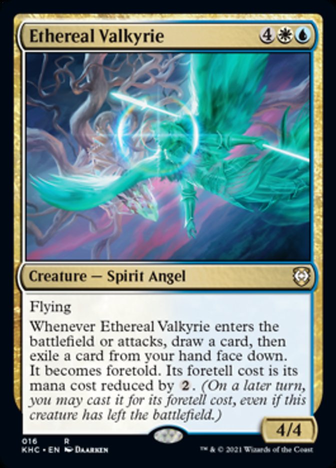 Ethereal Valkyrie [Kaldheim Commander] | Devastation Store