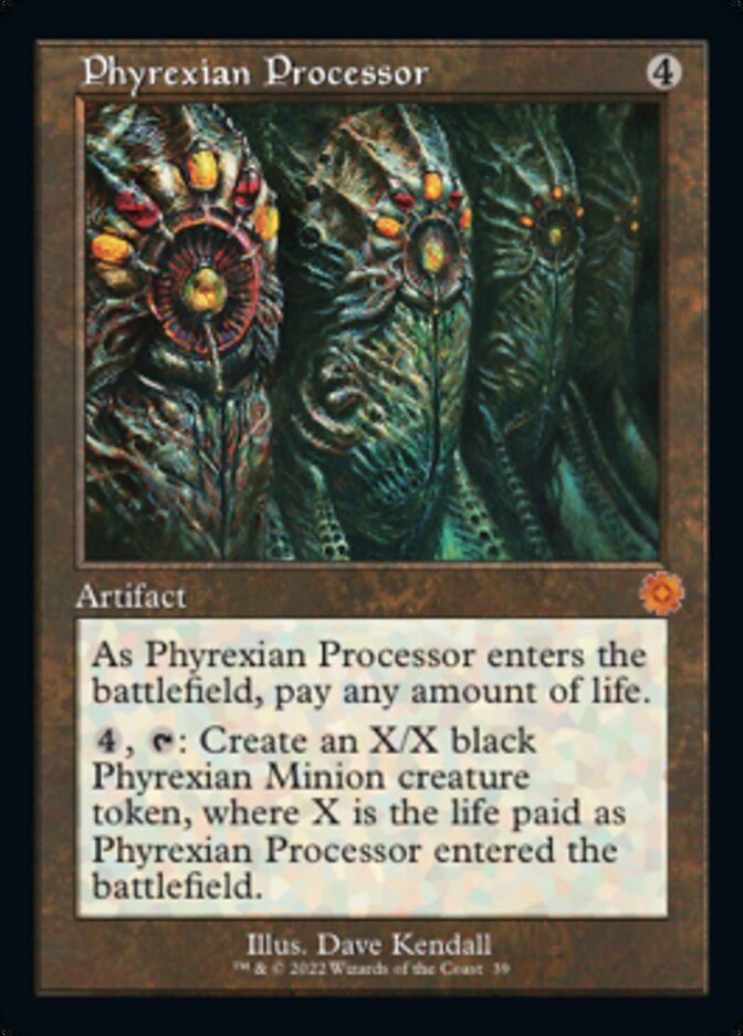 Phyrexian Processor (Retro) [The Brothers' War Retro Artifacts] | Devastation Store