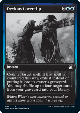 Devious Cover-Up [Innistrad: Double Feature] | Devastation Store
