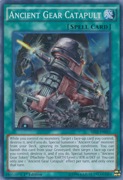 Ancient Gear Catapult [SR03-EN021] Super Rare | Devastation Store