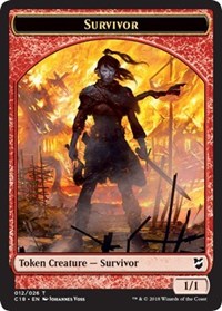 Survivor // Myr (023) Double-sided Token [Commander 2018 Tokens] | Devastation Store