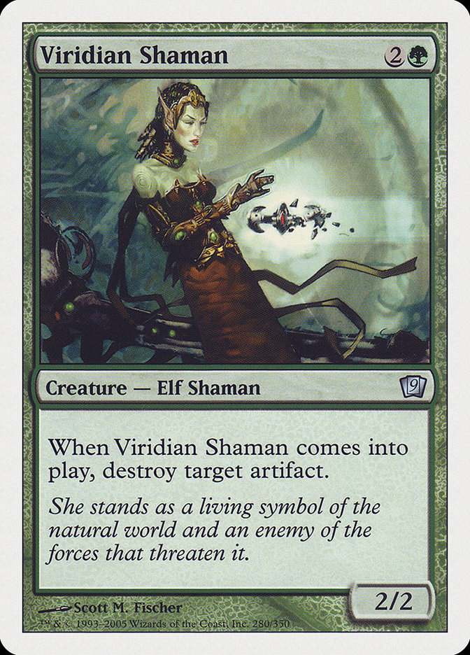 Viridian Shaman [Ninth Edition] - Devastation Store | Devastation Store