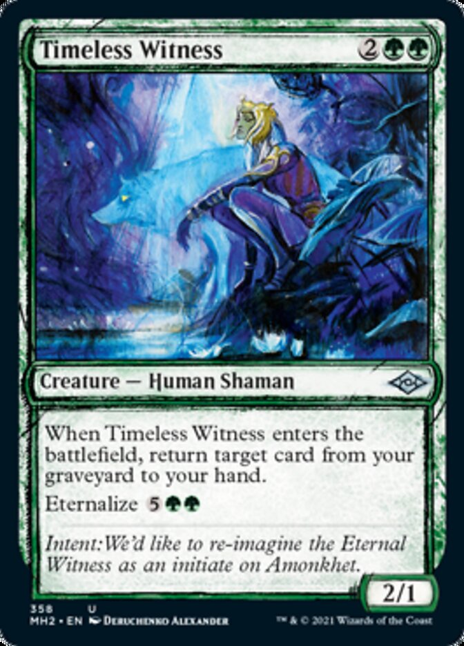 Timeless Witness (Sketch) [Modern Horizons 2] | Devastation Store