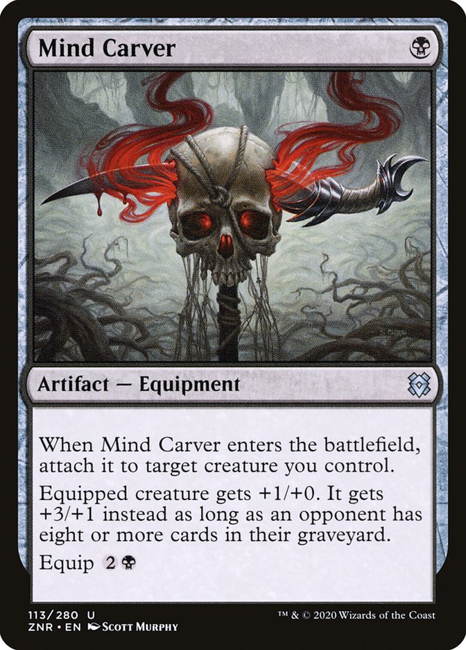 Mind Carver [Zendikar Rising] | Devastation Store
