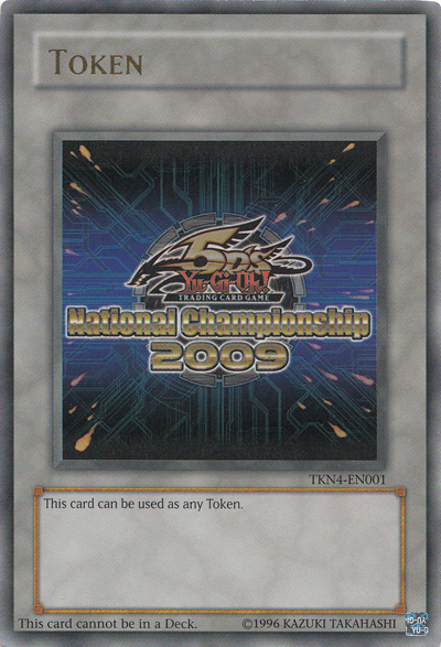 Yu-Gi-Oh 5D's 2009 National Championship Token [TKN4-EN001] Ultra Rare | Devastation Store