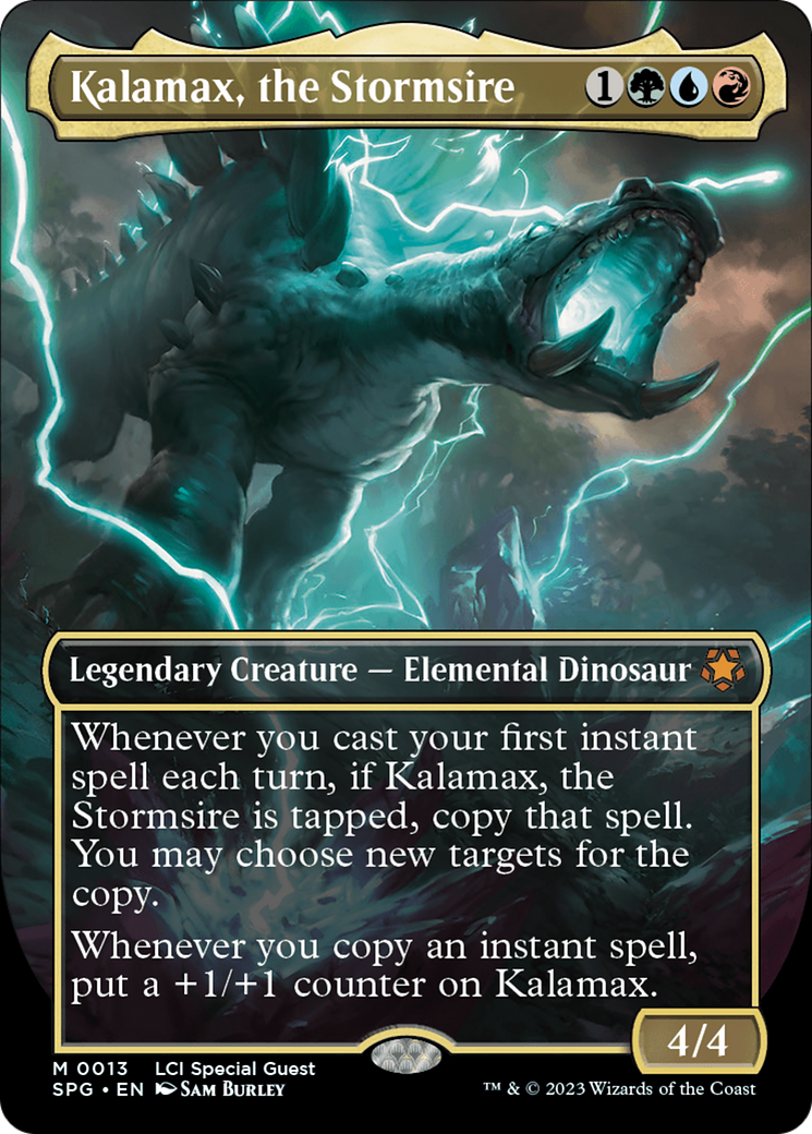 Kalamax, the Stormsire (Borderless) [The Lost Caverns of Ixalan Special Guests] | Devastation Store