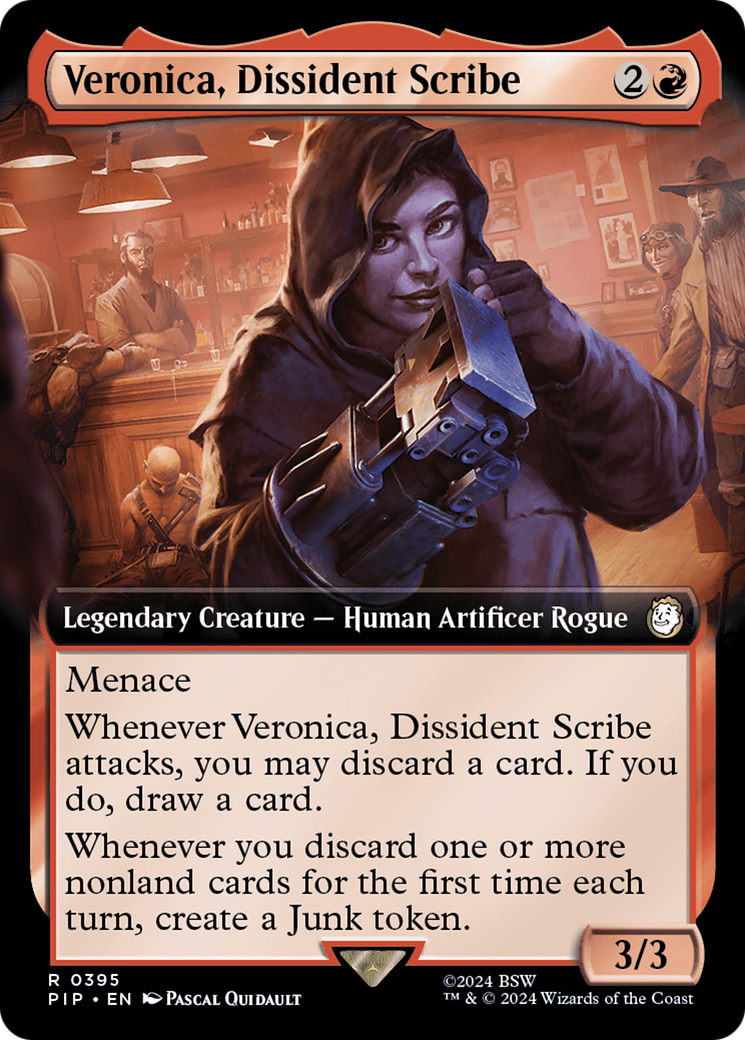 Veronica, Dissident Scribe (Extended Art) [Fallout] | Devastation Store