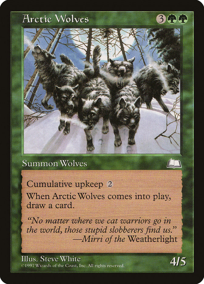 Arctic Wolves [Weatherlight] | Devastation Store