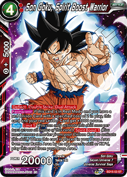 Son Goku, Spirit Boost Warrior (Starter Deck - Pride of the Saiyans) (SD15-03) [Cross Spirits] | Devastation Store
