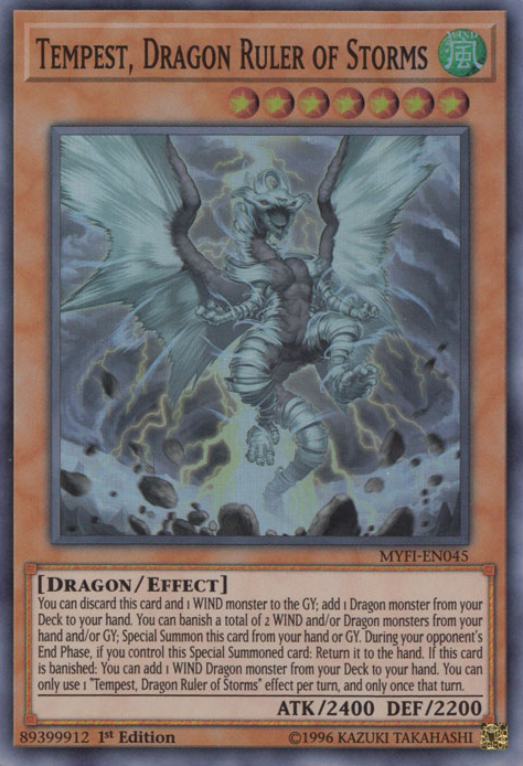Tempest, Dragon Ruler of Storms [MYFI-EN045] Super Rare | Devastation Store