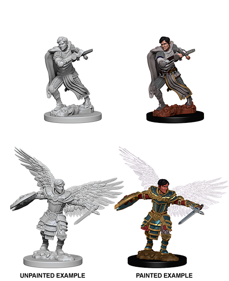 D&D Nolzur's Marvelous Miniatures: Aasimar Fighter - Devastation Store | Devastation Store