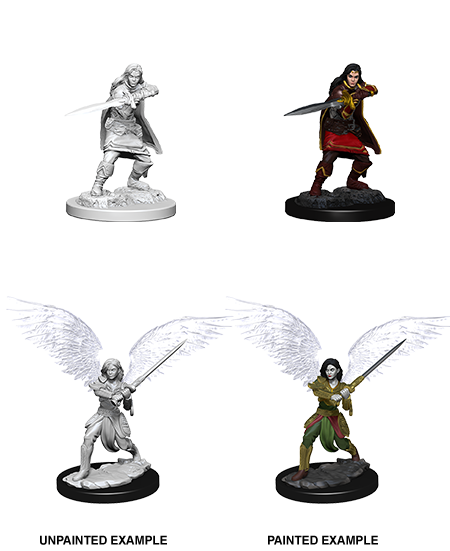 D&D Nolzur's Marvelous Miniatures: Aasimar Fighter - Devastation Store | Devastation Store