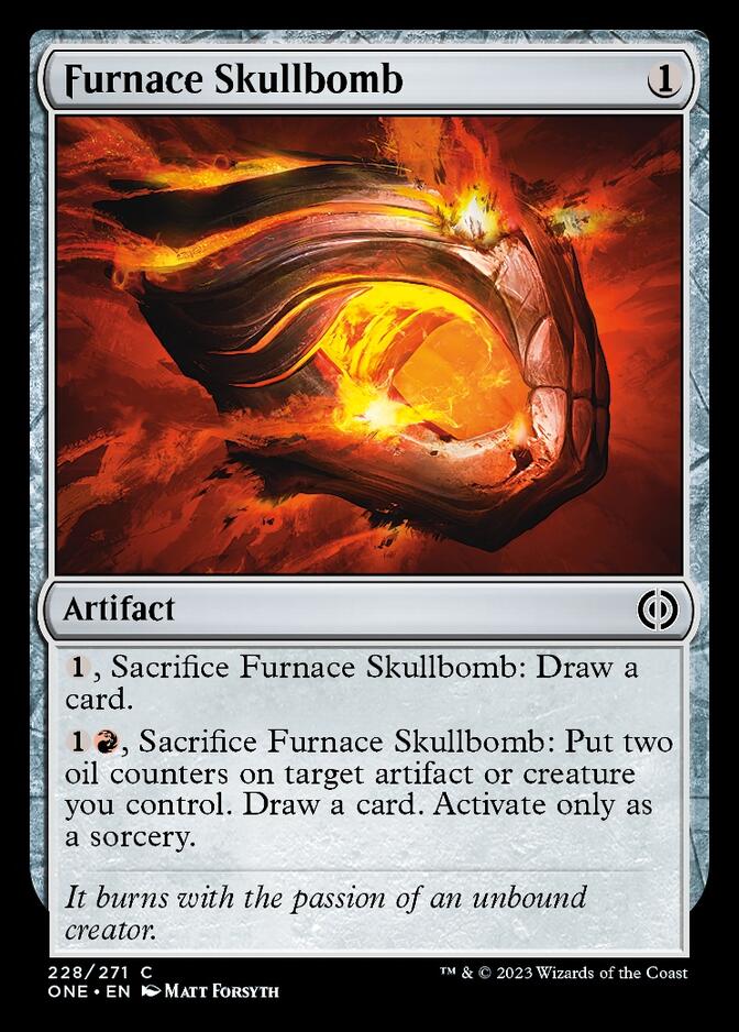Furnace Skullbomb [Phyrexia: All Will Be One] | Devastation Store