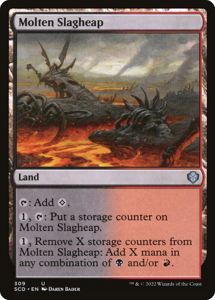 Molten Slagheap [Starter Commander Decks] | Devastation Store