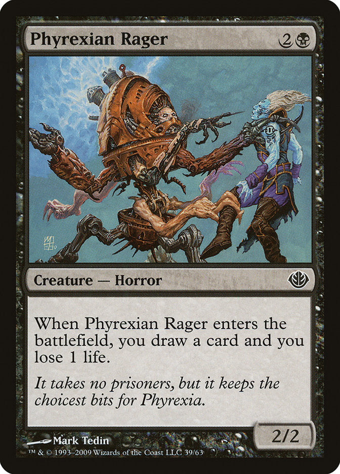 Phyrexian Rager [Duel Decks: Garruk vs. Liliana] - Devastation Store | Devastation Store