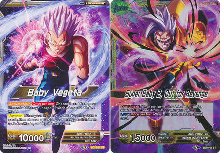 Baby Vegeta // Super Baby 2, Out for Revenge (Starter Deck Exclusive) (SD10-01) [Malicious Machinations] | Devastation Store