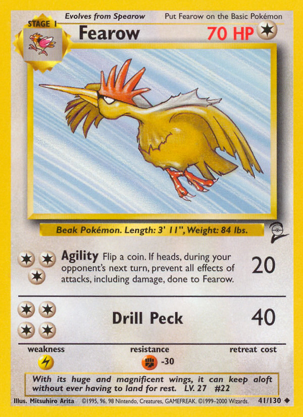 Fearow (41/130) [Base Set 2] | Devastation Store