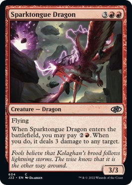 Sparktongue Dragon [Jumpstart 2022] | Devastation Store