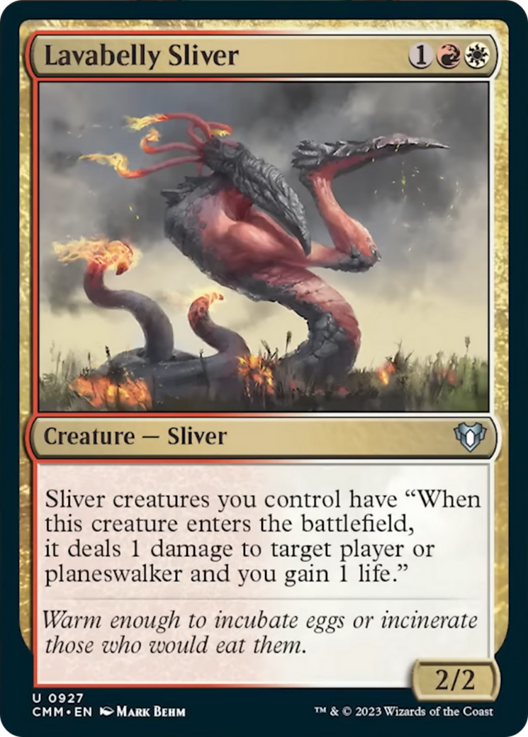 Lavabelly Sliver [Commander Masters] | Devastation Store