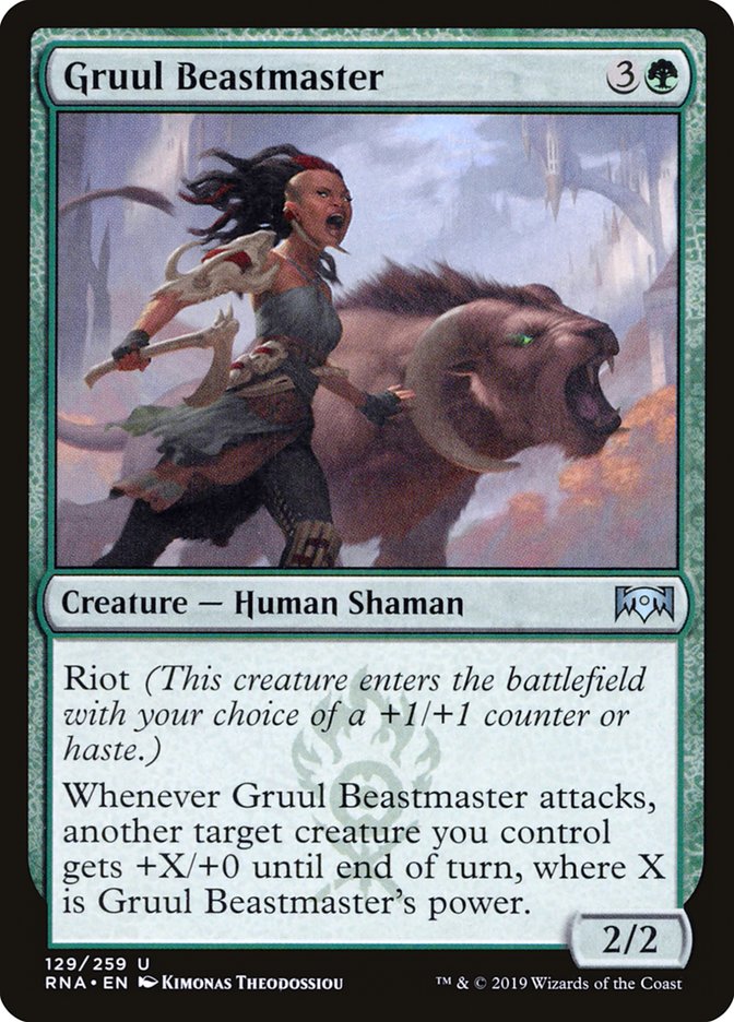 Gruul Beastmaster [Ravnica Allegiance] | Devastation Store