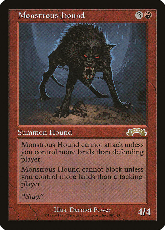 Monstrous Hound [Exodus] | Devastation Store