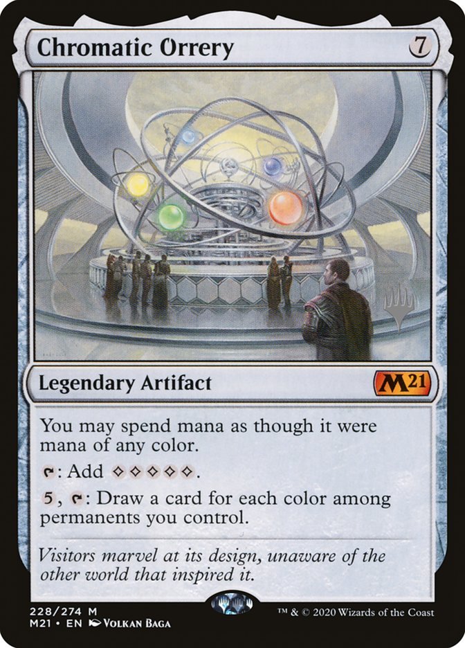 Chromatic Orrery (Promo Pack) [Core Set 2021 Promos] | Devastation Store