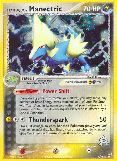 Team Aqua's Manectric (4/95) [EX: Team Magma vs Team Aqua] | Devastation Store