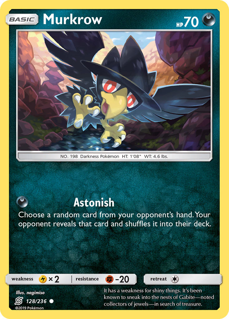 Murkrow (128/236) [Sun & Moon: Unified Minds] | Devastation Store