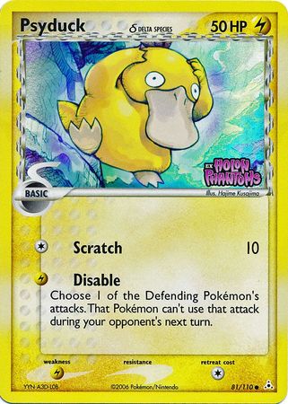 Psyduck (81/110) (Delta Species) (Stamped) [EX: Holon Phantoms] | Devastation Store