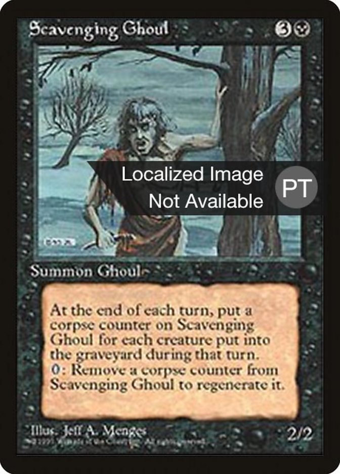 Scavenging Ghoul [Fourth Edition (Foreign Black Border)] | Devastation Store